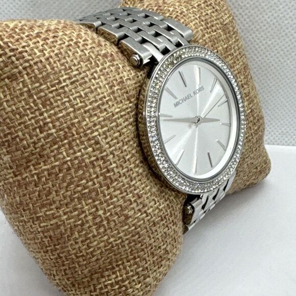 Michael Kors Darci MK3190 Womens Silver Stainless Steel Analog Dial Watch JNA388 main image 5